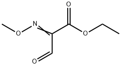 Propanoic acid, 2-(methoxyimino)-3-oxo-, ethyl ester (9CI) 结构式