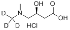 L-肉毒碱-(甲基-D3) 盐酸盐 结构式