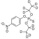 乙基对硫磷-D10 结构式