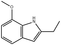 1H-Indole,2-ethyl-7-methoxy-(9CI) 结构式