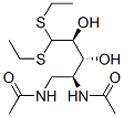 4,5-Di(acetylamino)-4,5-dideoxy-L-xylo-pentose diethyl dithioacetal 结构式