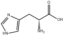 D-组氨酸 结构式