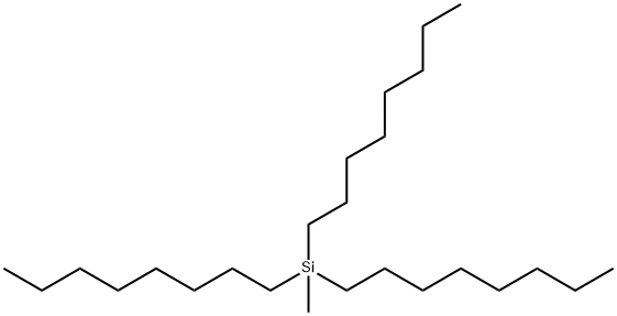 甲基三正辛基硅烷 结构式