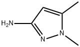 3-氨基-1,5-二甲基吡唑 结构式
