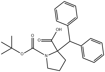 Boc-α-(diphenylmethyl)-DL-Pro-OH