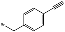 1-(溴甲基)-4-乙炔基苯 结构式