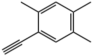 1-乙炔-2,4,5-三甲基苯 结构式