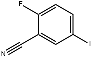 2-氟-5-碘苯腈 结构式