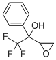 3,4-环氧-2-苯基-1,1,1-三氟-2-丁醇 结构式