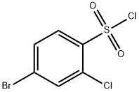 4-溴-2-氯苯磺酰氯 结构式