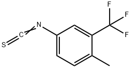 4-甲基-3-(三氟甲基)异硫氰酸苯酯 结构式