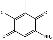 2,5-Cyclohexadiene-1,4-dione,  5-amino-2-chloro-3-methyl- 结构式