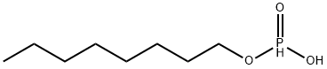 octyl hydrogen phosphonate 结构式