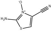 4-Thiazolecarbonitrile, 2-amino-, 3-oxide (9CI) 结构式