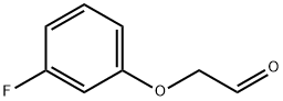 Acetaldehyde, (3-fluorophenoxy)- (9CI) 结构式