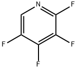 2,3,4,5-四氟吡啶 结构式