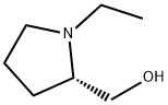 (S)-(1-乙基吡咯烷-2-基)甲醇 结构式