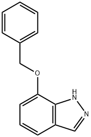 7-(苄氧基)-1H-吲唑 结构式