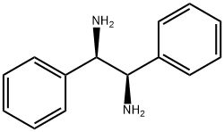 (1R,2R)-1,2-二苯基乙二胺 结构式