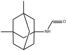 N-甲酰基-3,5-二甲基金刚烷 结构式