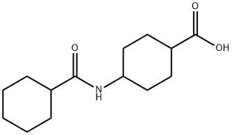 Cyclohexanecarboxylic acid, 4-[(cyclohexylcarbonyl)amino]- (9CI) 结构式