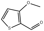 3-甲氧基噻吩-2-甲醛 结构式