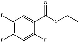 2,4,5-三氟苯甲酸乙酯 结构式