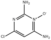 2,6-二氨基-4-氯嘧啶-1-氧化物 结构式