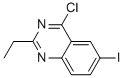 QUINAZOLINE, 4-CHLORO-2-ETHYL-6-IODO- 结构式