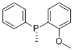 (R)-(2-METHOXYPHENYL)METHYLPHENYLPHOSPHINE 结构式