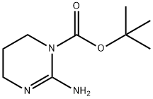 1(4H)-Pyrimidinecarboxylicacid,2-amino-5,6-dihydro-,1,1-dimethylethylester 结构式