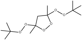 3,5-bis[(tert-butyl)dioxy]-3,5-dimethyl-1,2-dioxolane 结构式