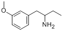 1-(3-METHOXY-PHENYL)-2-BUTANAMINE 结构式