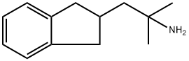 1H-Indene-2-ethanaMine, 2,3-dihydro-.alpha.,.alpha.-diMethyl- 结构式