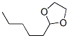 2-pentyl-1,3-dioxolane  结构式