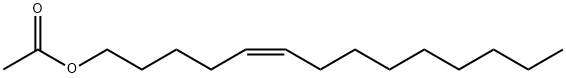 (Z)-5-十四碳烯-1-醇乙酸酯 结构式
