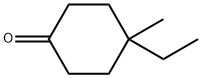 4-乙基-4-甲基环己酮 结构式