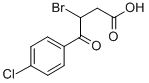 3-溴-4-(4-氯苯基)-4-氧代丁酸 结构式