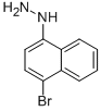 (4-BROMO-NAPHTHALEN-1-YL)-HYDRAZINE 结构式