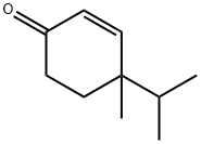 4-异丙基-4-甲基环己-2-烯酮 结构式