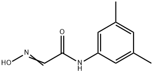 (2E)-N-(3,5-DIMETHYLPHENYL)-2-(HYDROXYIMINO)ACETAMIDE 结构式