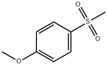 4-甲氧基苯急家基砜 结构式