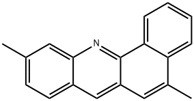 5,10-Dimethylbenz[c]acridine 结构式