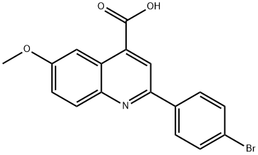 2-(4-BROMO-PHENYL)-6-METHOXY-QUINOLINE-4-CARBOXYLIC ACID