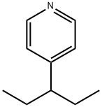 4-(3-戊基)吡啶 结构式