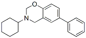 3-Cyclohexyl-3,4-dihydro-6-phenyl-2H-1,3-benzoxazine 结构式