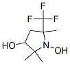 3-Pyrrolidinol, 1-hydroxy-2,2,5-trimethyl-5-(trifluoromethyl)- (9CI) 结构式