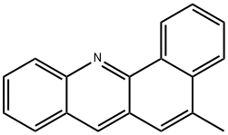 5-Methylbenz[c]acridine 结构式