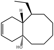 4a(4H)-Benzocyclooctenol,10-ethyl-1,5,6,7,8,9,10,10a-octahydro-,(4aR,10S,10aR)-(9CI) 结构式