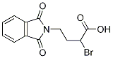 2-溴-4-(1,3-二氧代-1,3-二氢-2H-异吲哚-2-基)丁酸 结构式